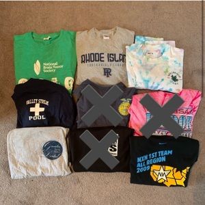 VINTAGE/WORN T SHIRTS & LONG SLEEVES